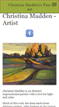 Mobile Screenshot of christinamadden.com